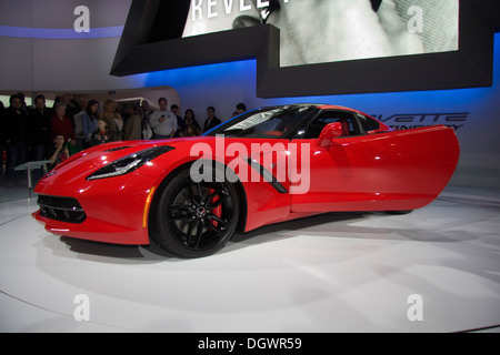 2014 Chevrolet Corvette STINGRAY. Il 2013 Chicago Auto Show. Foto Stock