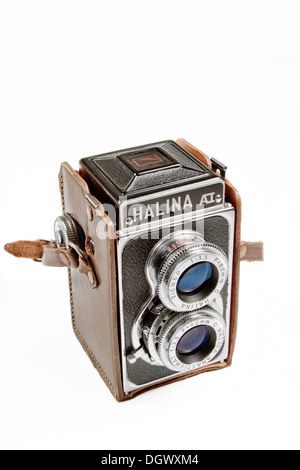 Halina AI Lente doppia fotocamera reflex Foto Stock