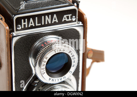 Halina AI Lente doppia fotocamera reflex Foto Stock