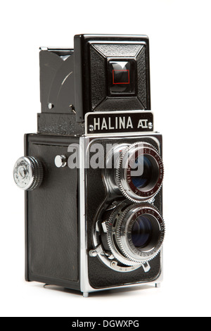 Halina AI Lente doppia fotocamera reflex Foto Stock