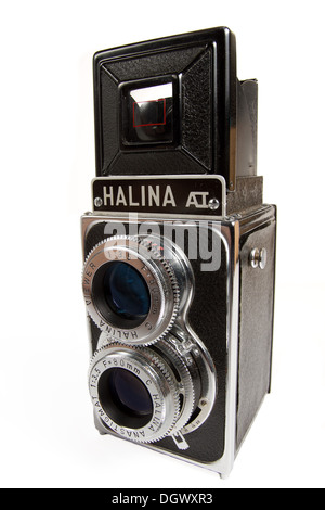 Halina AI Lente doppia fotocamera reflex Foto Stock