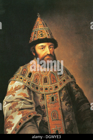 Tsar Alexis Mikhailovich, 1600 Foto Stock