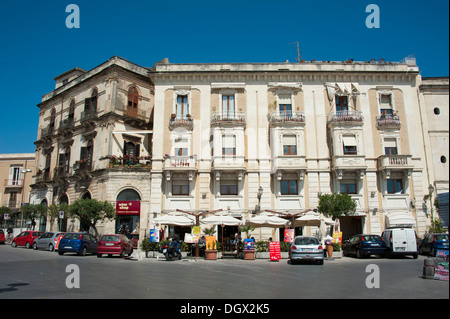 Centro storico, Siracusa Siracusa e Ortigia, Isola di Ortigia, Sicilia, Italia, Europa Foto Stock