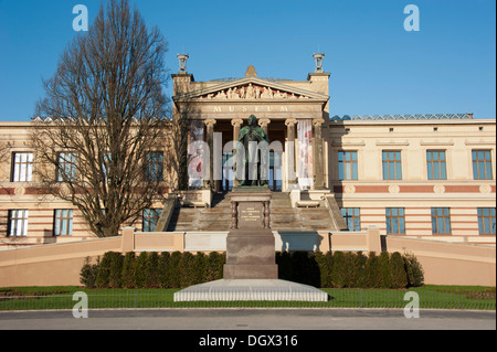 Il Museo di Stato, Schwerin, Meclemburgo-Pomerania Occidentale Foto Stock