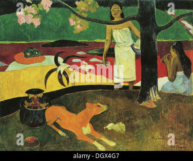 Pastorales Tahitiennes - da Paul Gauguin, 1892 Foto Stock