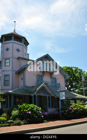 L'Oak Bluffs Inn in Oak Bluffs, Martha's Vineyard, Massachusetts, STATI UNITI D'AMERICA Foto Stock