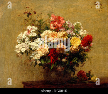 Fiori d'estate - da Henri Fantin-Latour, 1880 Foto Stock