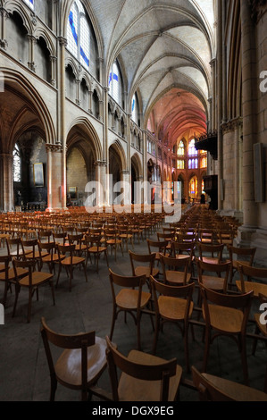 Cattedrale di Nevers, Nevers, Francia Foto Stock