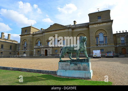 Xviii secolo Holkham Hall, Holkham, Norfolk, Inghilterra, Regno Unito Foto Stock