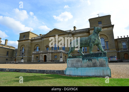 Xviii secolo Holkham Hall, Holkham, Norfolk, Inghilterra, Regno Unito Foto Stock