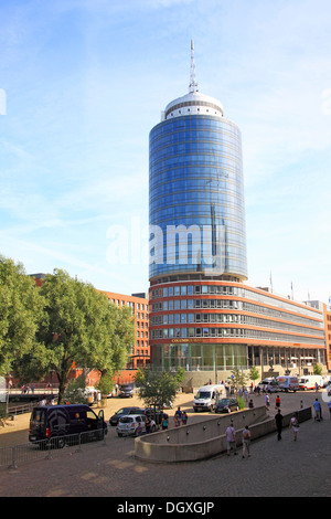 Casa di Cristoforo Colombo, HafenCity, città anseatica di Amburgo Foto Stock