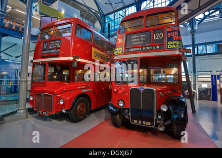 Il Museo dei Trasporti di Londra, o museo LT basata in Covent Garden, Londra Foto Stock