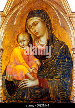Barnaba da Modena - Madonna e Bambino, 1367 Foto Stock
