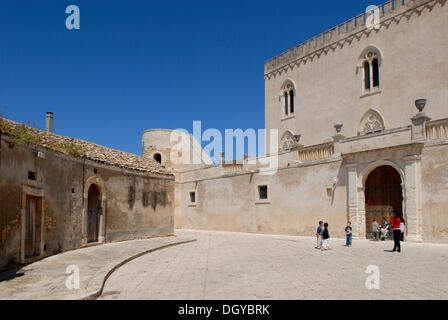 Castello di Donnafugata palace, Sicilia, Italia, Europa Foto Stock