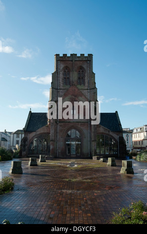 St Nicholas' centro, chiesa parrocchiale & Terreni Whitehaven Cumbria Regno Unito Foto Stock