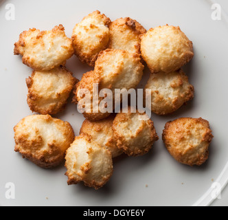 Amaretti di cocco (Kokosmakronen) Foto Stock