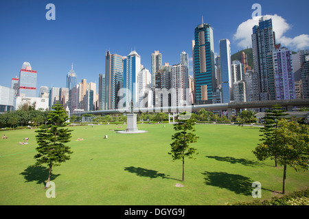 Sun Yat Sen Memorial Park, Sheung Wan, Isola di Hong Kong, Hong Kong Foto Stock