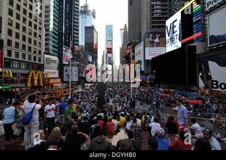 Times Square, il quartiere dei teatri di New York City, new york, Stati Uniti d'America, Stati Uniti d'America, America del nord Foto Stock