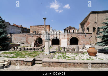 Vecchia corte principesca, Curtea Veche, Bucarest, Romania, europa Foto Stock