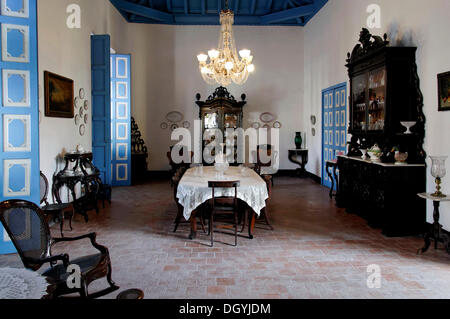 Museo de Arte museo coloniale, Palacio de los Condes de bayona palace, Plaza de la Catedral Square, Città dell Avana, quartiere storico Foto Stock