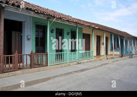 Centro storico di Baracoa, Cuba, dei Caraibi e America centrale Foto Stock