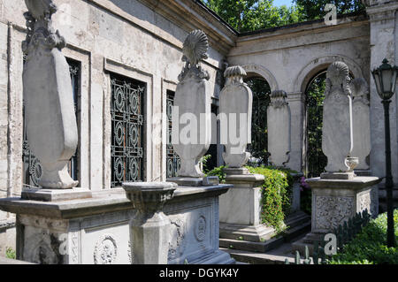 Cimitero di Sultan Mahmud ii, centro storico, istanbul, Turchia, europa Foto Stock