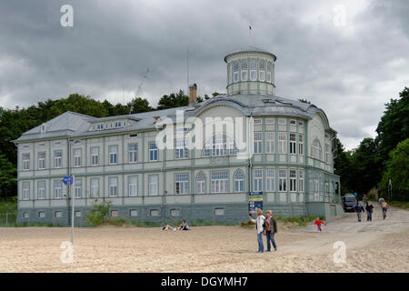 Ex edificio termale, pilsonu iela 1, spiaggia, Jurmala, Lettonia, paesi baltici, Europa Foto Stock