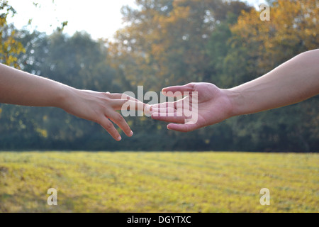 mano umana Foto Stock