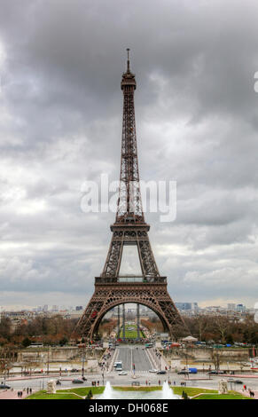 Torre Eiffel, Parigi, Francia Foto Stock