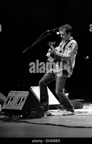 Canzone irlandese-writer Damien Rice esegue presso Auditorium Parco della Musica di Roma (SI) 2012 Foto Stock