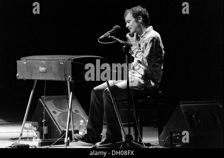 Canzone irlandese-writer Damien Rice esegue presso Auditorium Parco della Musica di Roma (SI) 2012 Foto Stock