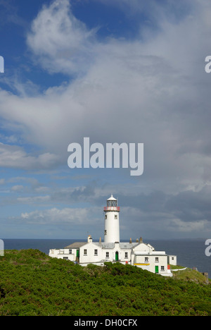 Fanad Head Lighthouse, County Donegal, Irlanda, Europa Foto Stock
