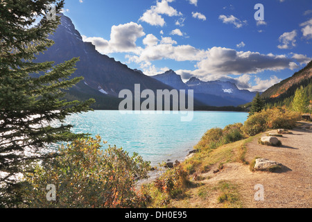 L'inizio dell'autunno nelle Montagne Rocciose Foto Stock