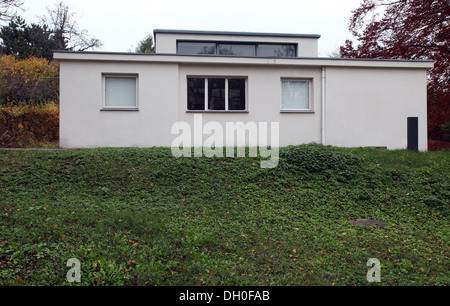 Haus am Horn, il primo pezzo di architettura domestica costruita dal Bauhaus di Weimar, progettato da Georg Muche nel 1923 Foto Stock