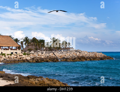 Xcaret park vicino a Cozumel in Messico Foto Stock