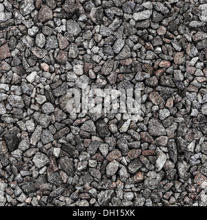 Grigio ghiaia industriale. Perfetta fotografia di sfondo texture Foto Stock