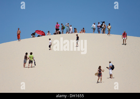 Dune du Pyla, Bassin d'Arcachon, Gironde, Aquitaine, Francia. Foto Stock