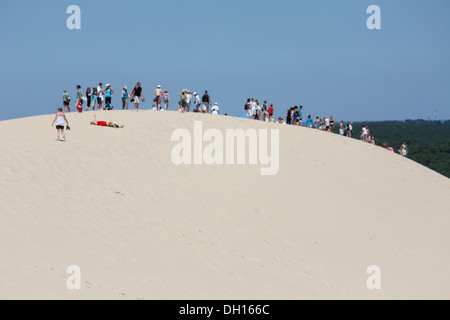 Dune du Pyla, Bassin d'Arcachon, Gironde, Aquitaine, Francia. Foto Stock