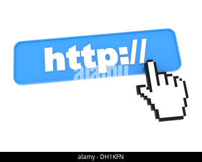 HTTP. Più pulsanti simili che è nel mio Folio. Foto Stock