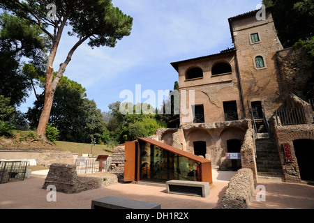 Italia, Roma, Sepolcro degli Scipioni, tomba degli Scipio, antiche tombe romane Foto Stock