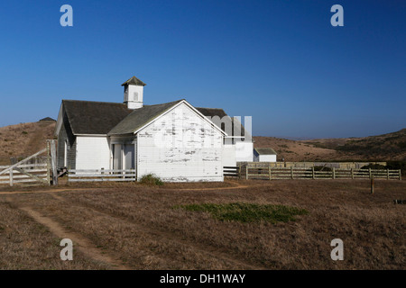 Pierce Point Ranch, Inverness Ridge, Point Reyes National Seashore, Marin Headlands, CALIFORNIA, STATI UNITI D'AMERICA Foto Stock