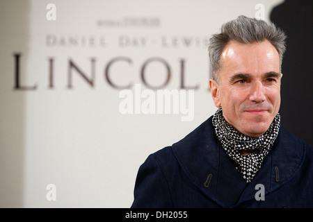 Attore irlandese Daniel Day-Lewis Foto Stock