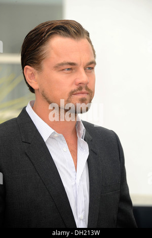 Città di Cannes: Leonardo DiCaprio, attore, frequentando il 66° Festival di Cannes, 2013/05/15 Foto Stock