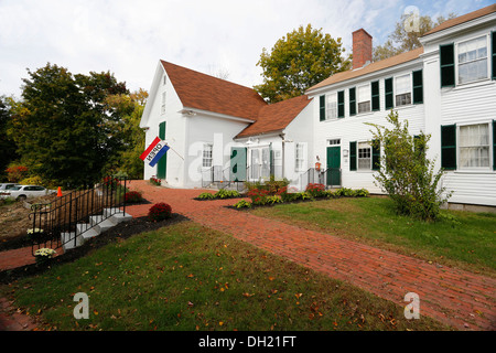 Pierce Manse, casa del XIV Presidente degli Stati Uniti, Franklin Pierce, Concord, New Hampshire, STATI UNITI D'AMERICA Foto Stock