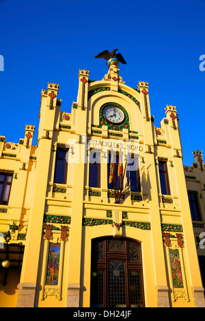 La Estación del Norte, Valencia, Spagna Foto Stock