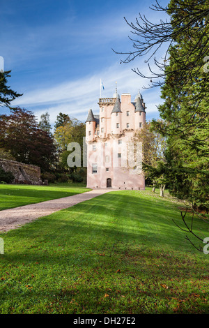 Castello di Craigievar in Aberdeenshire,Scozia Scotland Foto Stock