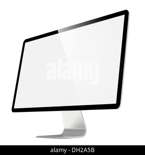 Moderno 4 k Monitor LCD Widescreen. Foto Stock