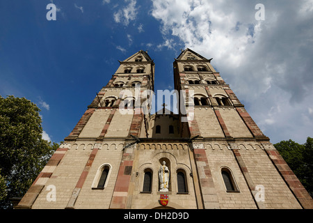Basilica di San Castor a Koblenz, Coblenza, Renania-Palatinato, Germania Foto Stock