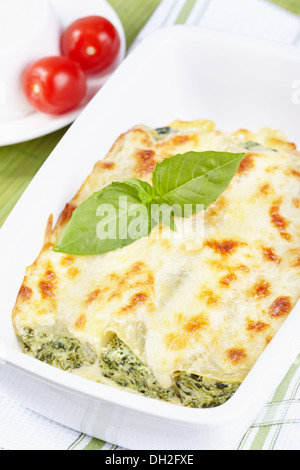 Cannelloni Foto Stock