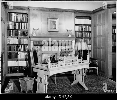 L'ufficio utilizzato dal presidente Harry S. Truman durante la Conferenza di Potsdam nel 1945, situato accanto alla sala conferenze principale in Germania. Foto Stock